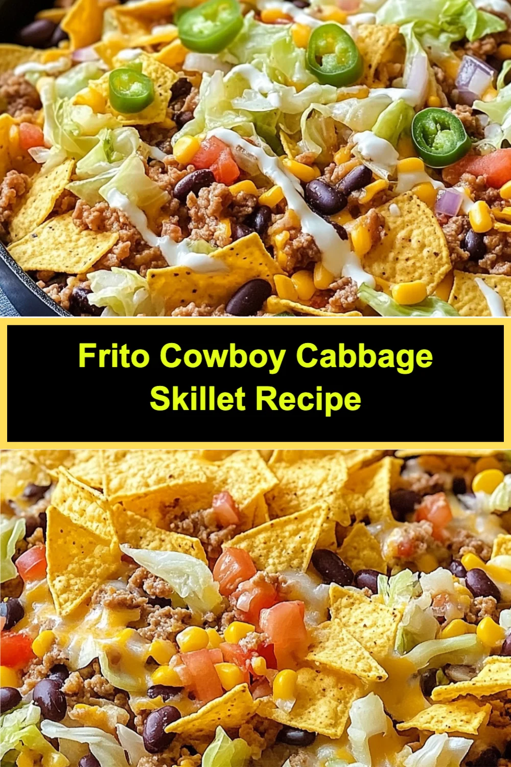 Easy Frito Cowboy Cabbage Skillet Recipe That Will Become a Family Favorite!