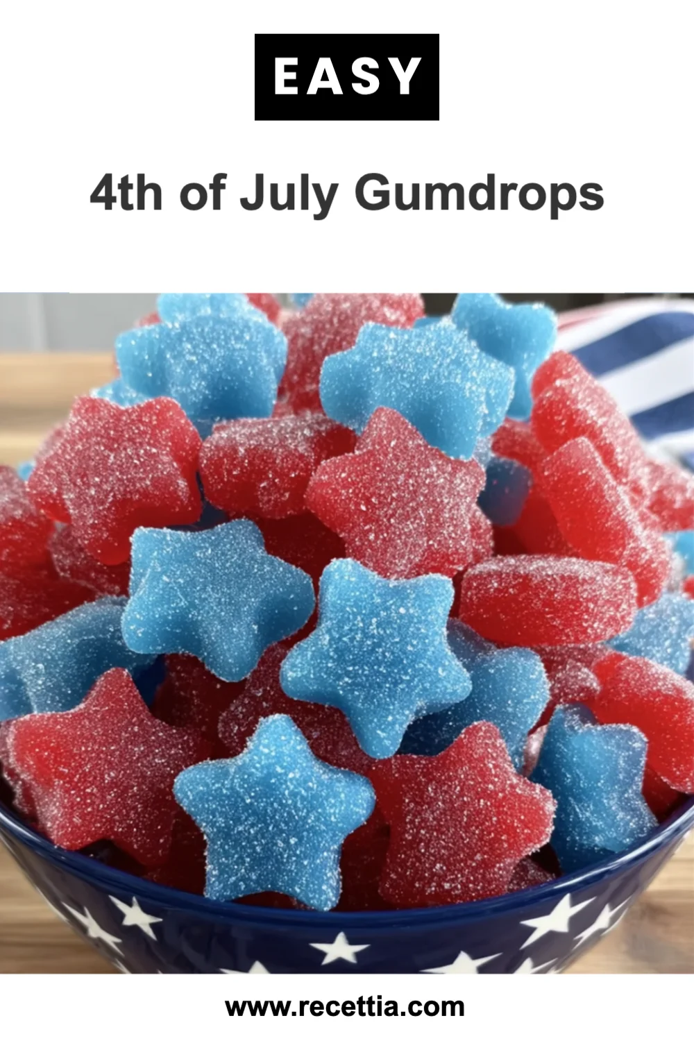 4th of July Gumdrops Recipe (Festive and Fun!)