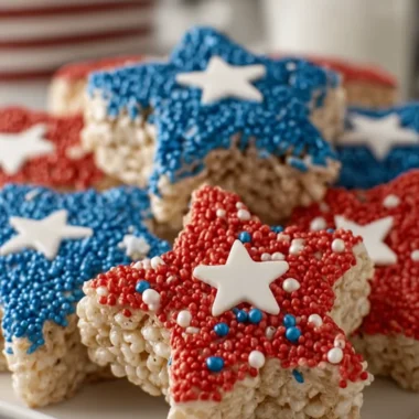 4th of July Rice Krispie Treats Recipe (Festive and Fun!)