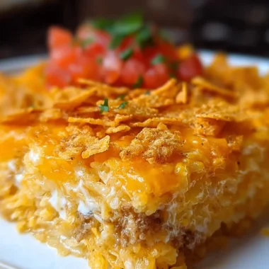 Cheesy Hashbrown Dorito Casserole Recipe (Comfort Food Classic!)