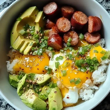 Cozy Chicken Sausage Breakfast Bowl Recipe