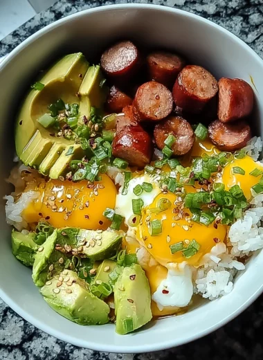 Cozy Chicken Sausage Breakfast Bowl Recipe