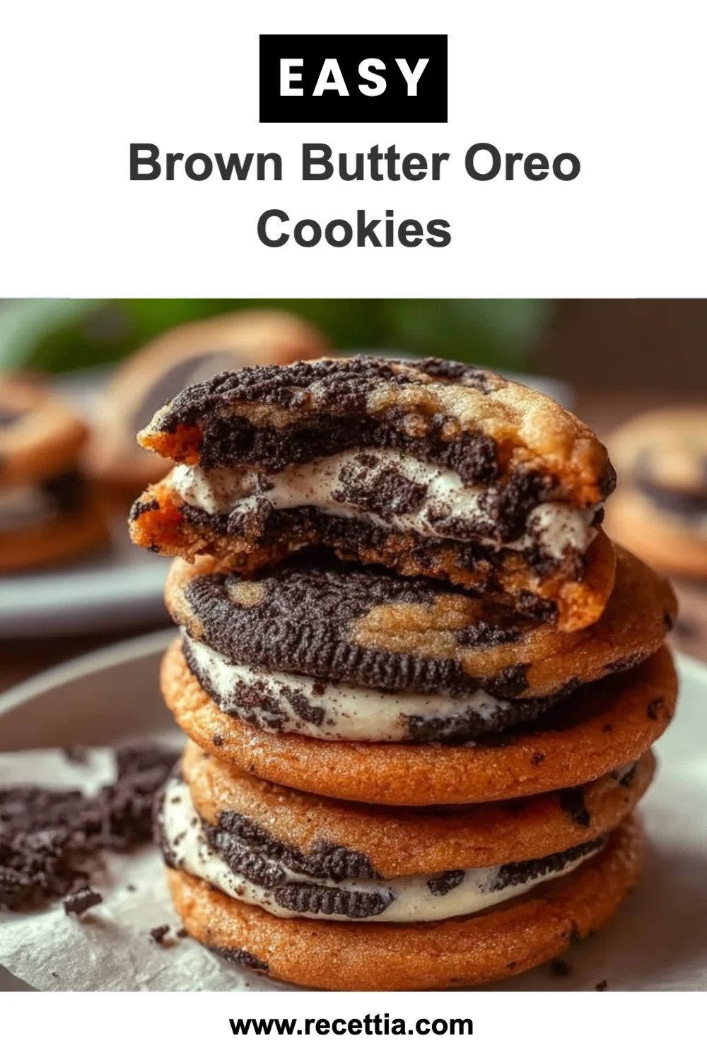 Delicious Brown Butter Oreo Cookies Recipe