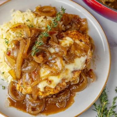 Deliciously Easy French Onion Chicken Recipe