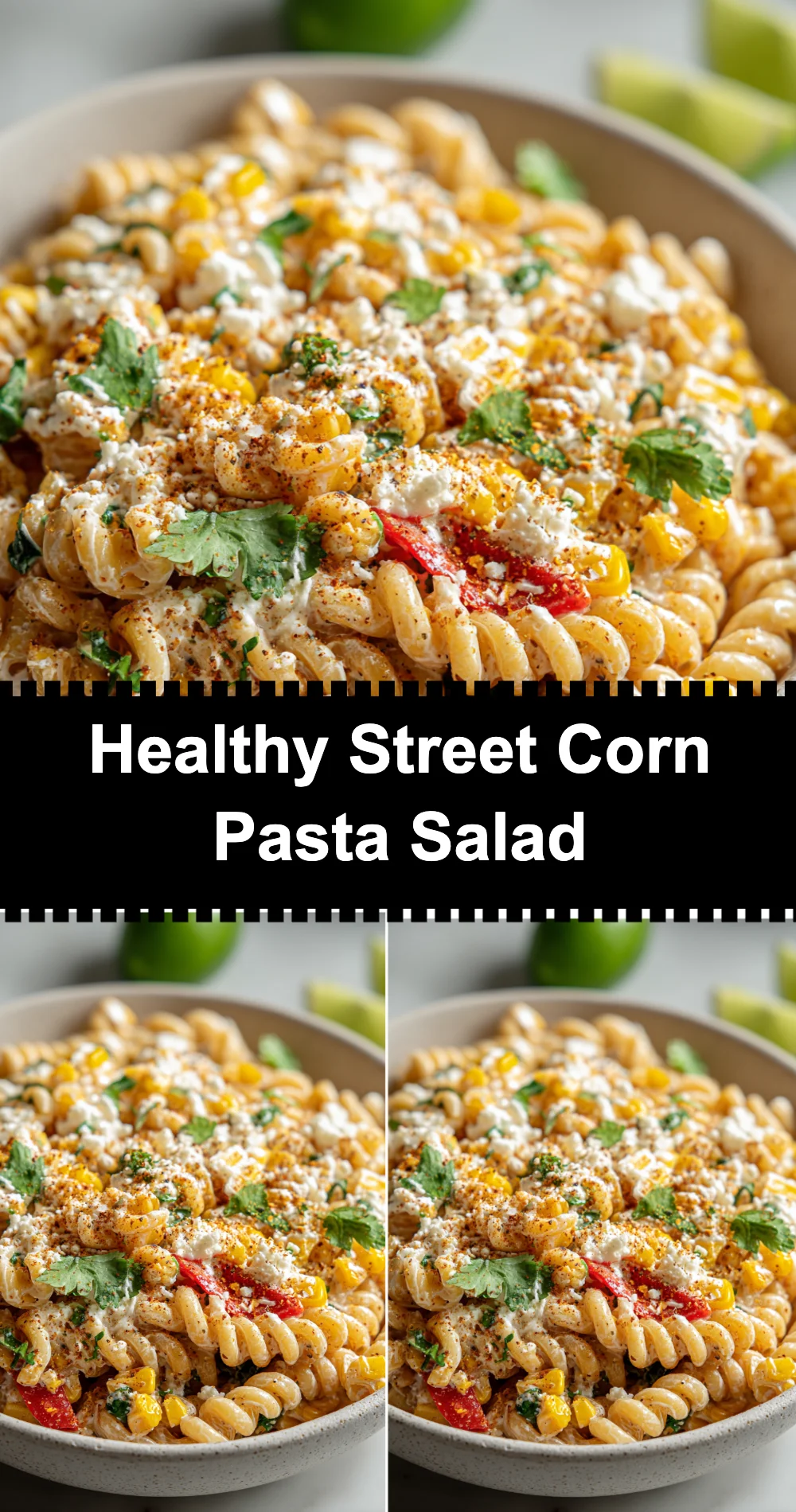 Deliciously Easy Healthy Street Corn Pasta Salad Recipe