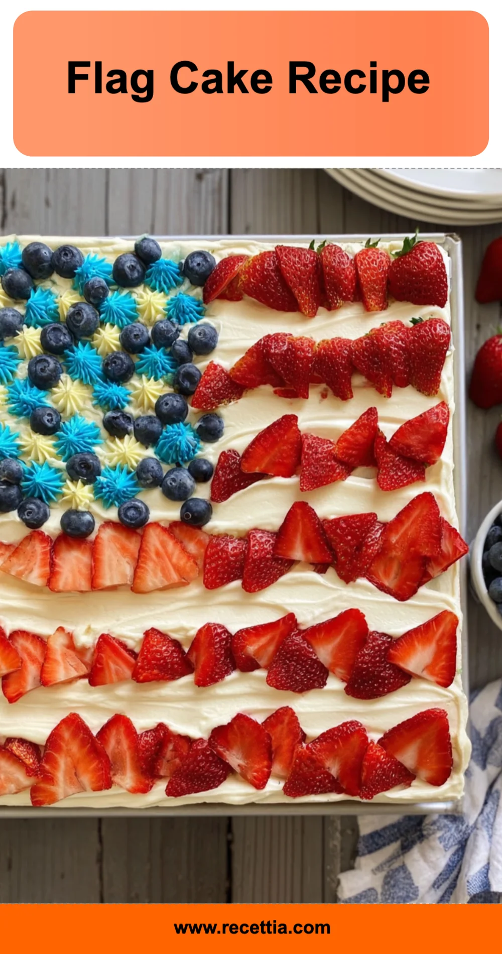 Delightful Flag Cake Recipe for Your Summer Celebrations