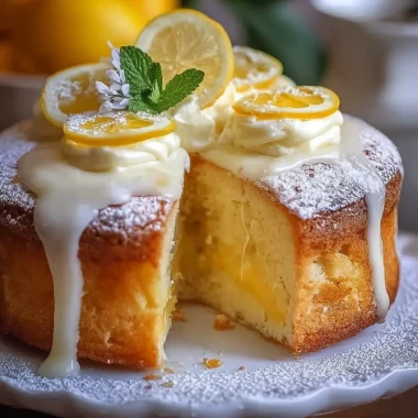 Delightful Limoncello Mascarpone Cake Recipe