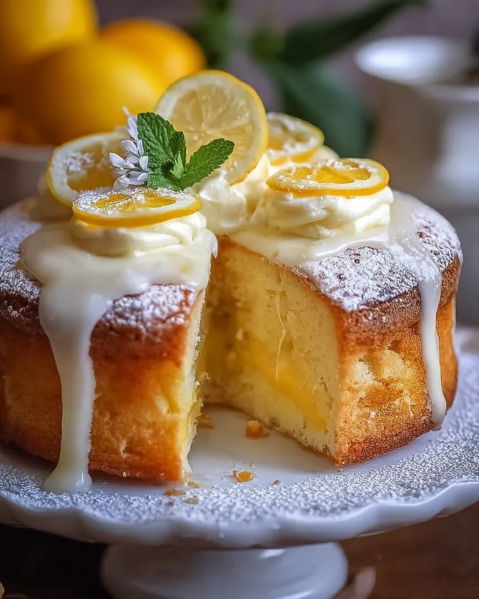 Delightful Limoncello Mascarpone Cake Recipe