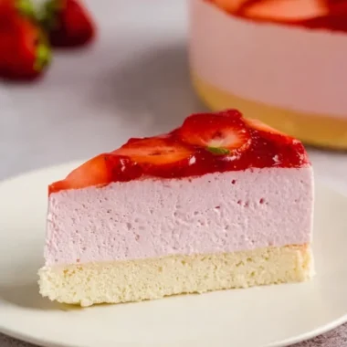 Delightful Strawberry Mousse Cake Recipe