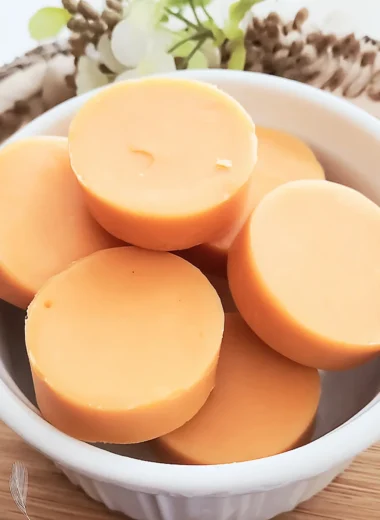 DIY Sweet Orange and Vanilla Lotion Bars Recipe
