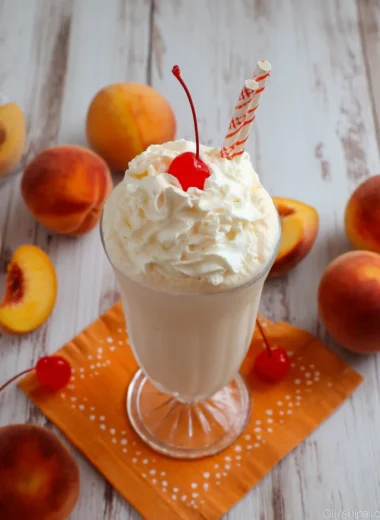Easy Copycat Chick-fil-A Peach Milkshake Recipe