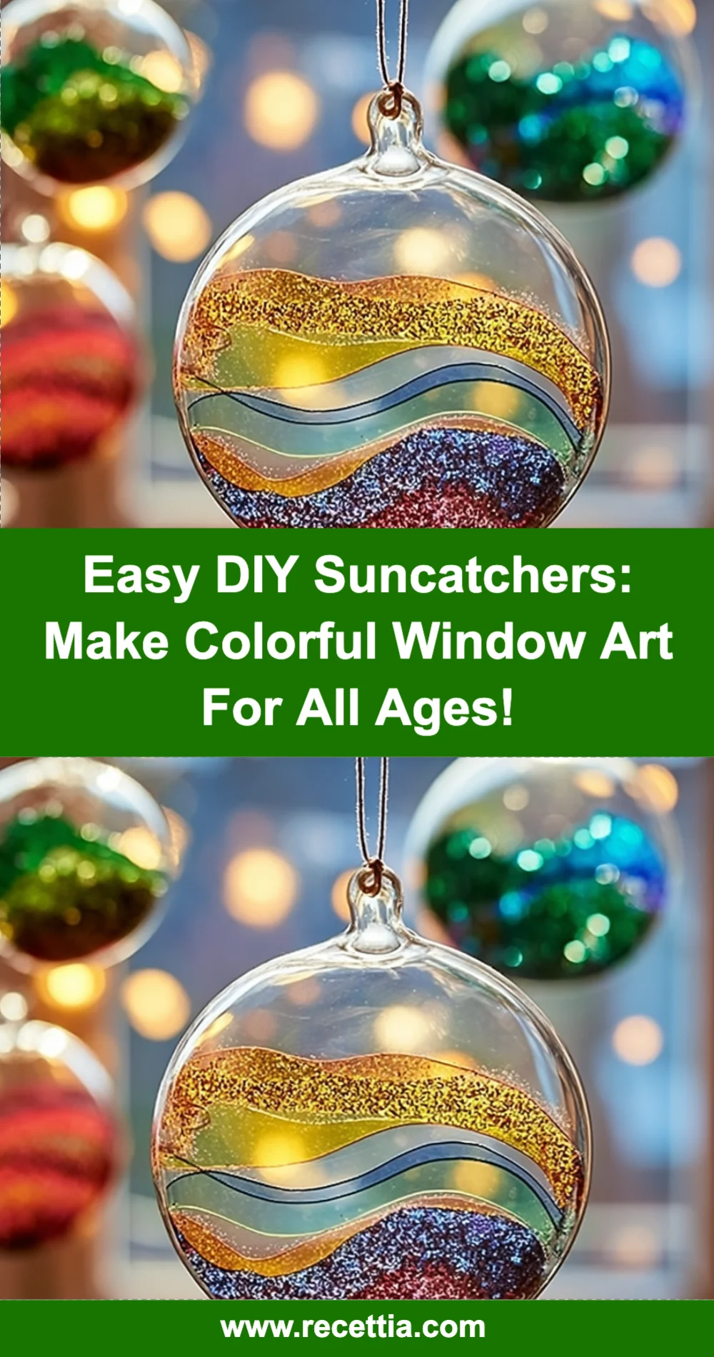 Brighten Your Home with Easy DIY Suncatchers: Colorful Window Art for All Ages!