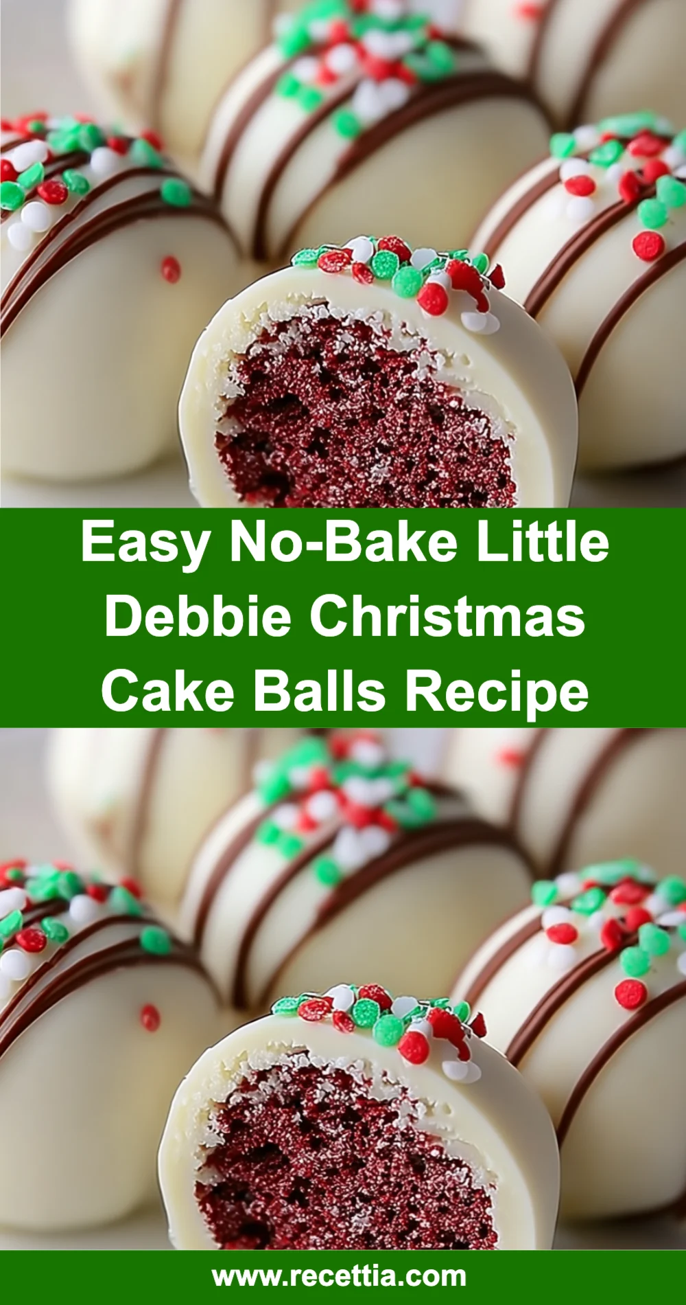 Easy No-Bake Little Debbie Christmas Cake Balls Recipe for a Festive Holiday Treat!