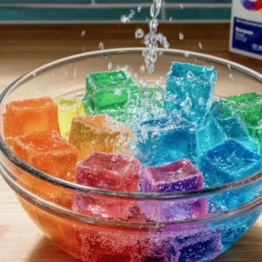 Fizzing Ice Cubes Science Experiment Recipe