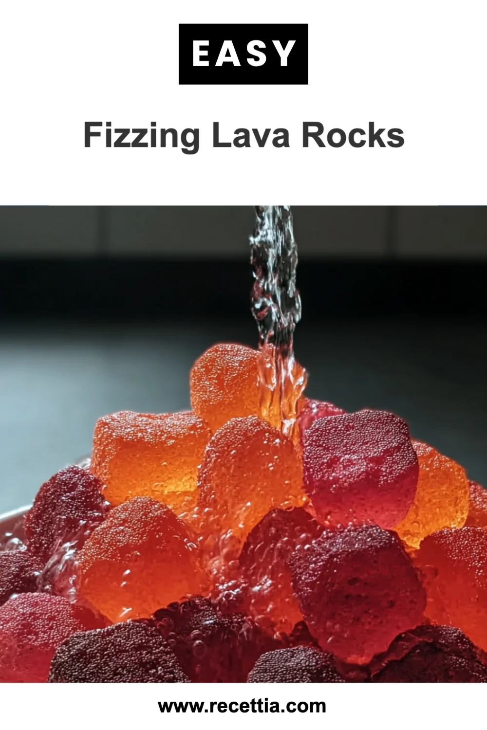 Fizzing Lava Rocks Recipe (DIY Fun for Kids!)