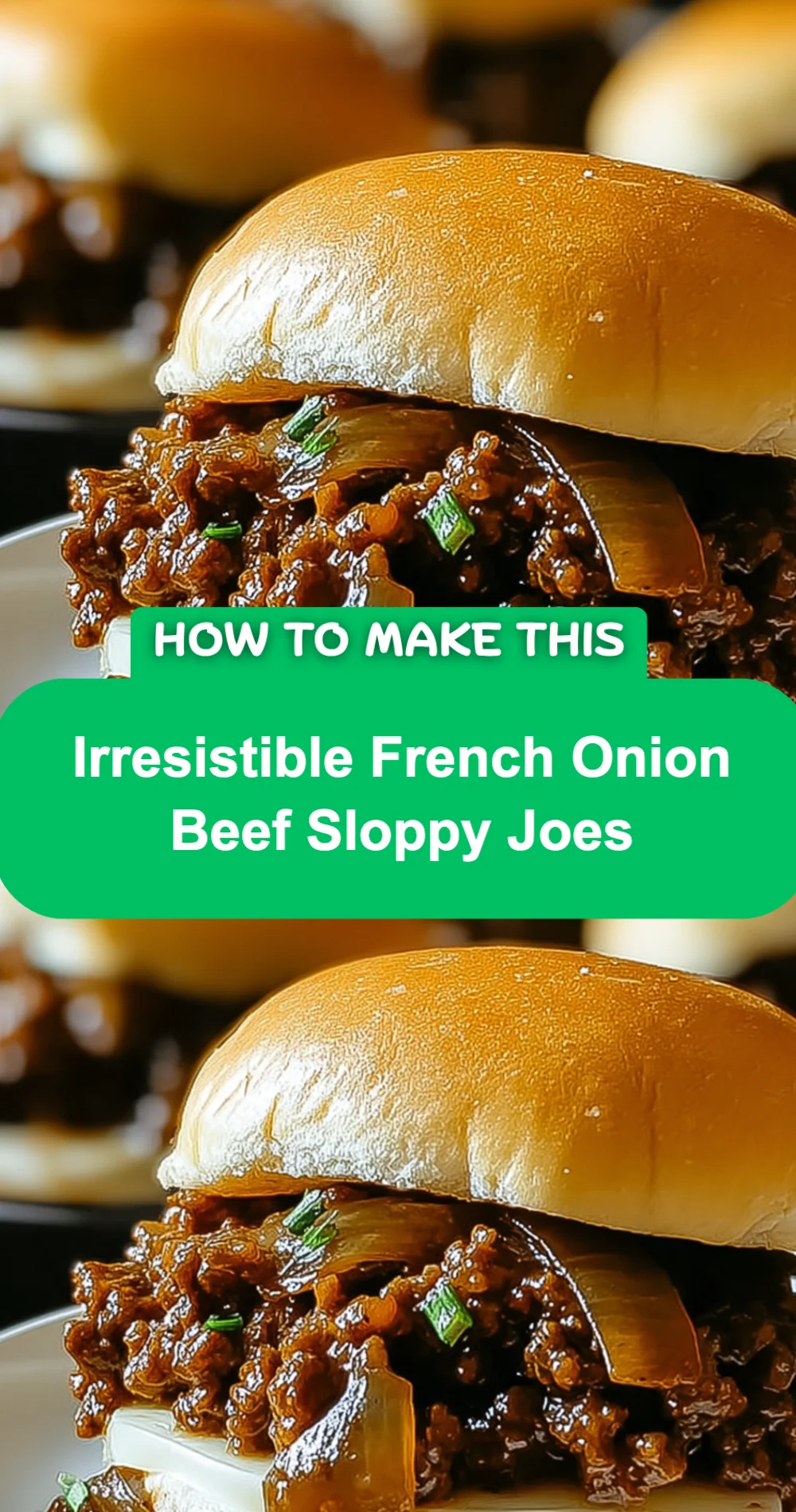 Irresistible French Onion Beef Sloppy Joes Recipe