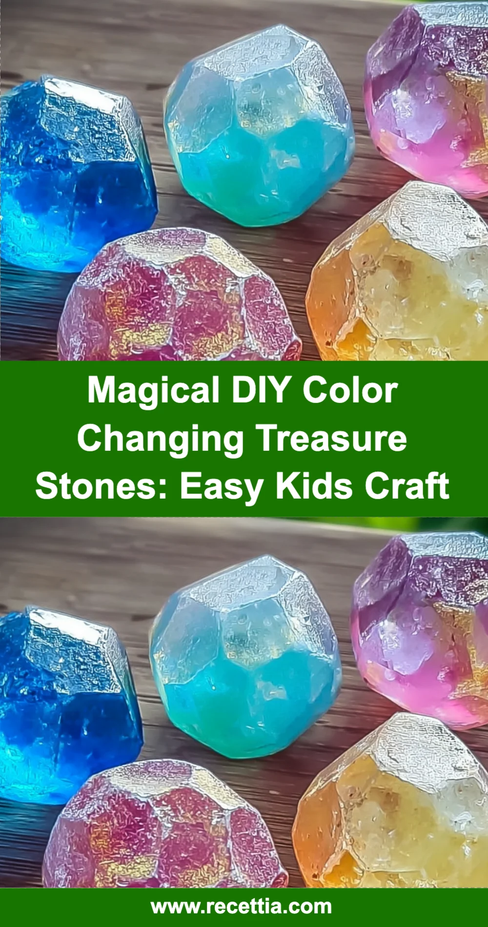 Magical DIY Color Changing Treasure Stones: Fun Kids Craft for Creative Family Time!