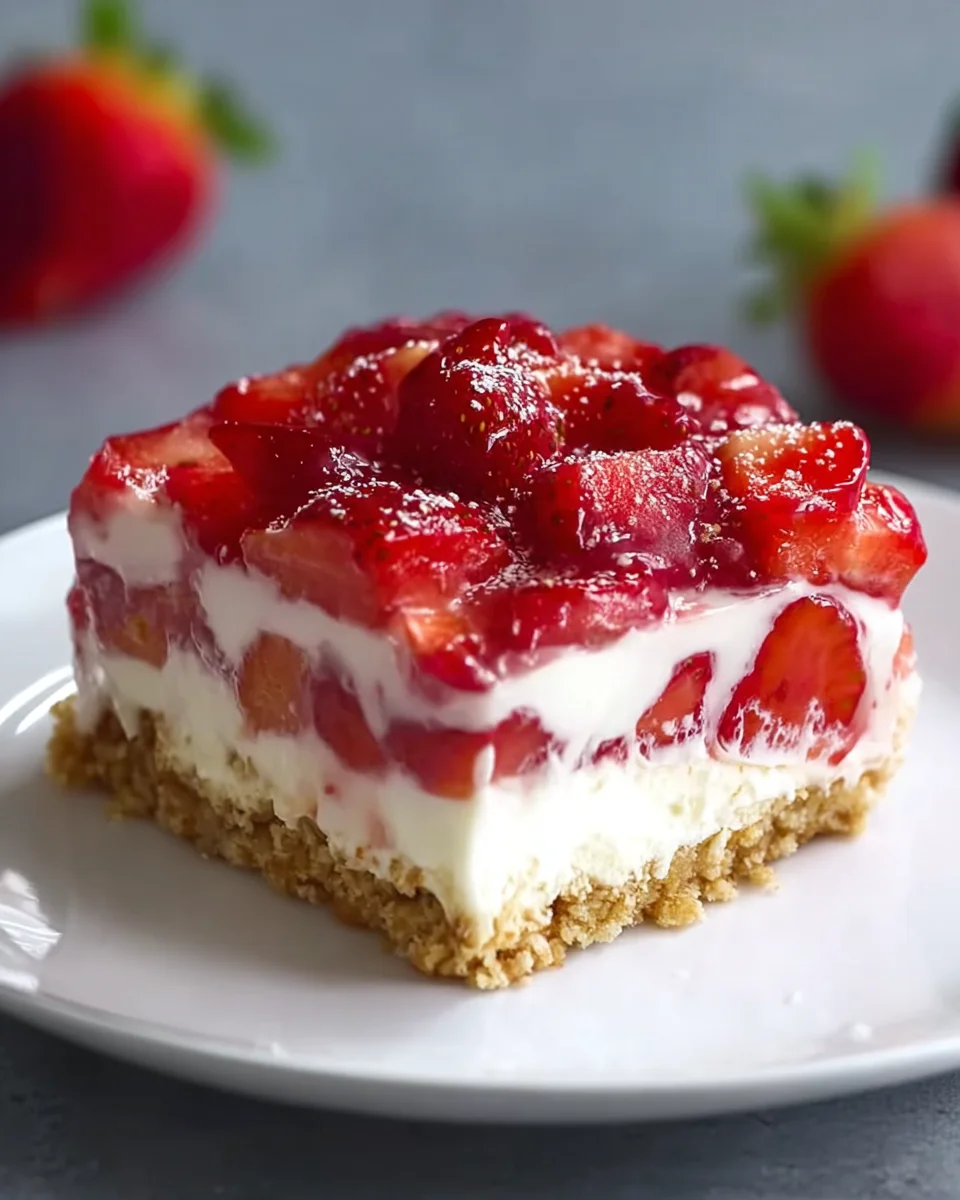 No-Bake Strawberry Delight Recipe (Easy and Delicious!)
