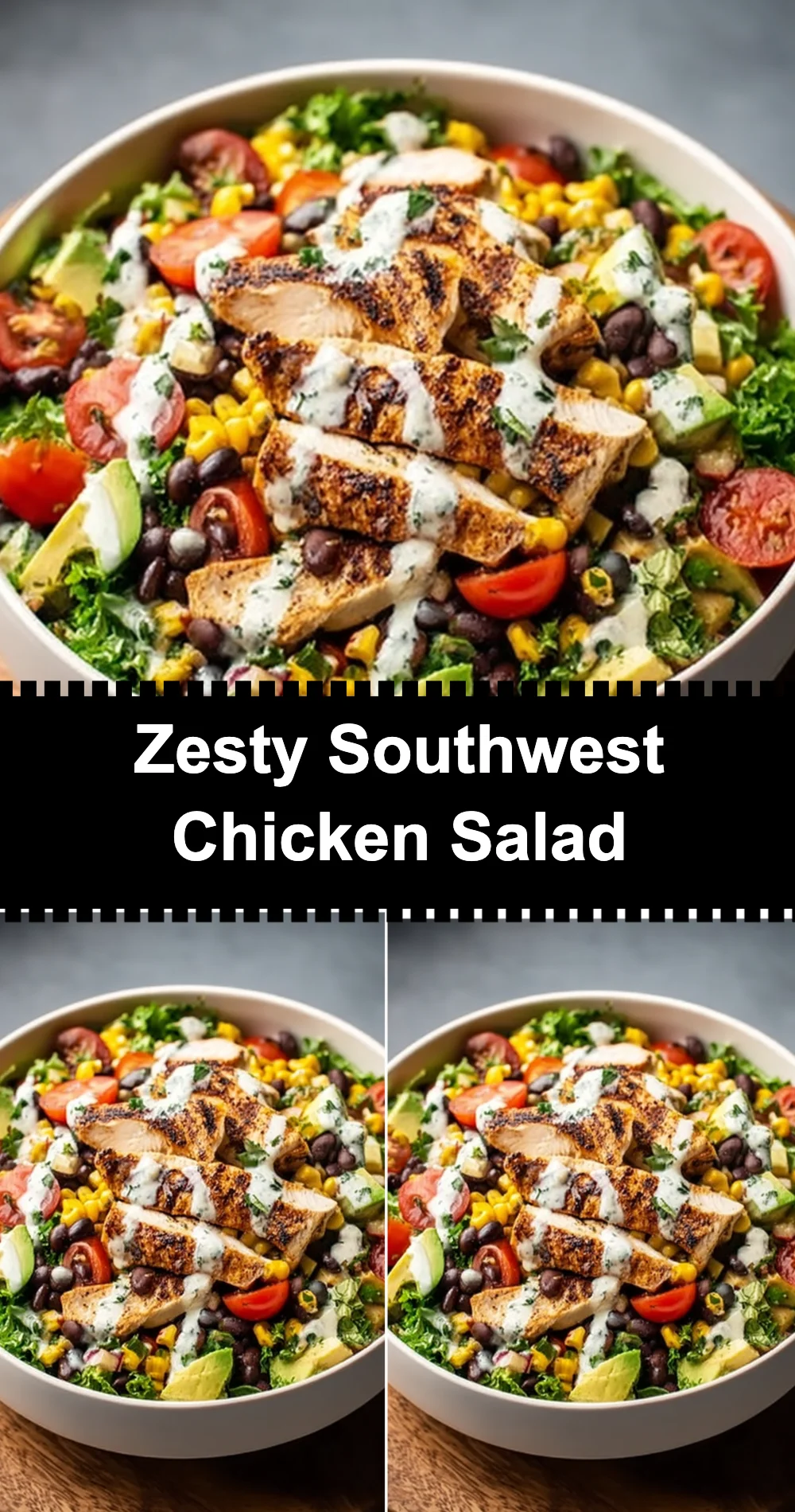 Quick Zesty Southwest Chicken Salad Recipe