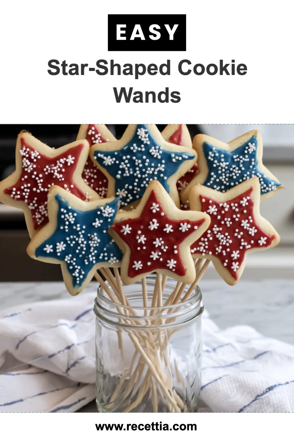 Star-Shaped Cookie Wands Recipe (Perfect for Celebrations!)