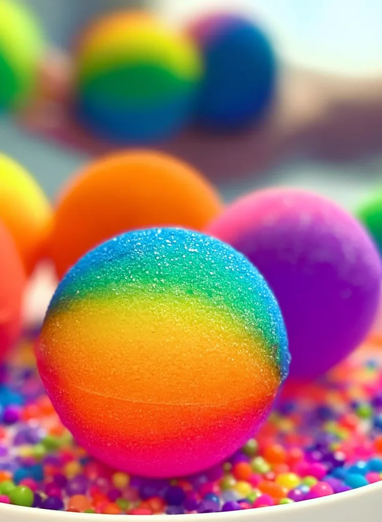 Bouncing Rainbow Balls DIY Project for Colorful Fun