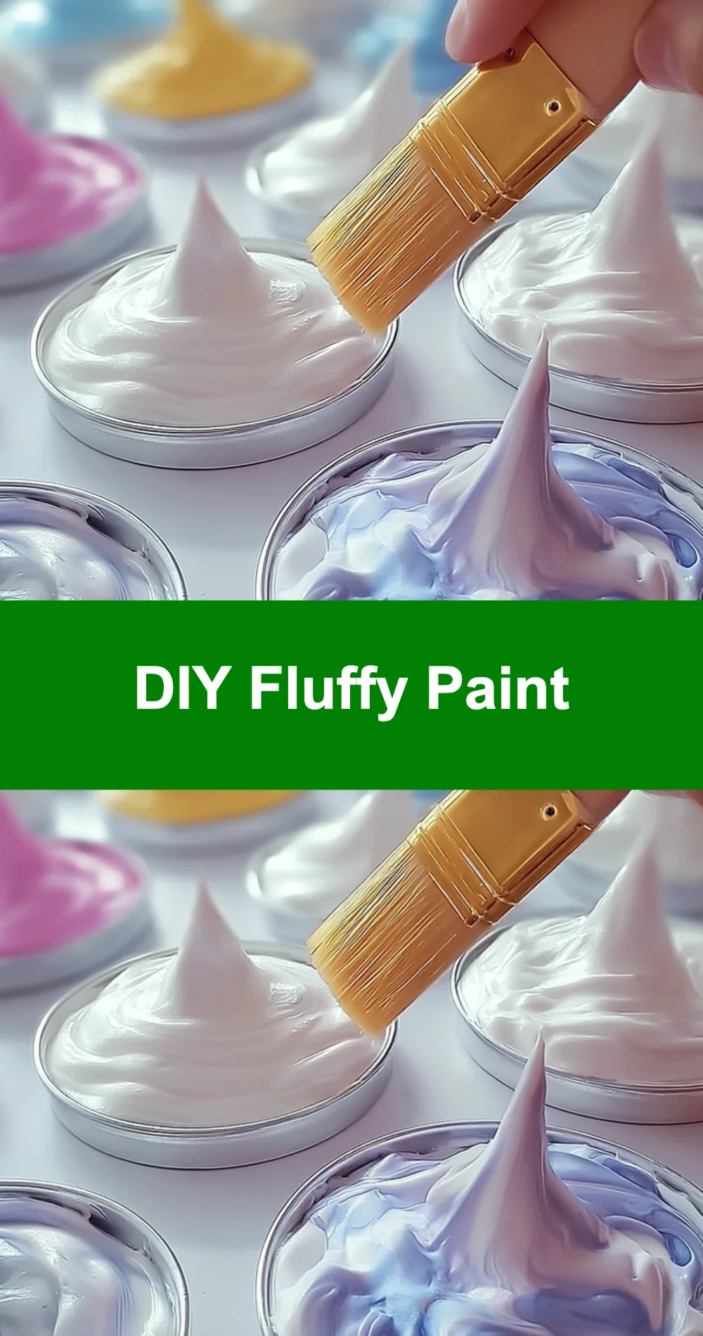Create Joy with DIY Fluffy Paint: Fun Art Adventure for All Ages!