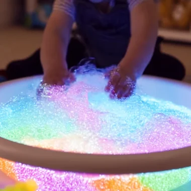 DIY Glow Bubble Foam Play Recipe for Magical Fun
