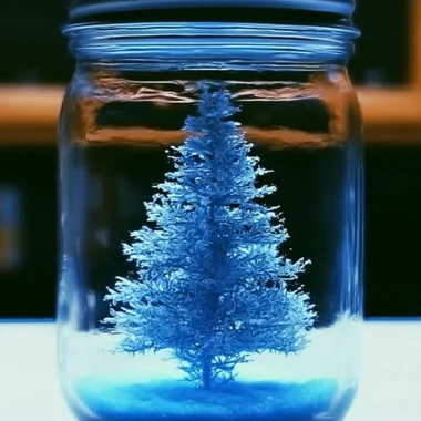 Enchanting DIY Snowstorm In A Jar Craft