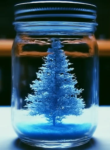 Enchanting DIY Snowstorm In A Jar Craft
