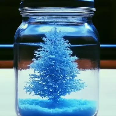 Magical DIY Snowstorm In A Jar for Winter Fun