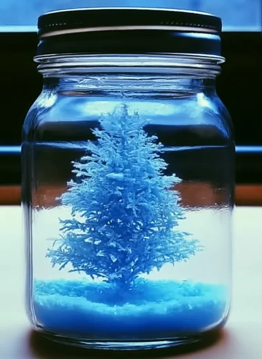 Magical DIY Snowstorm In A Jar for Winter Fun