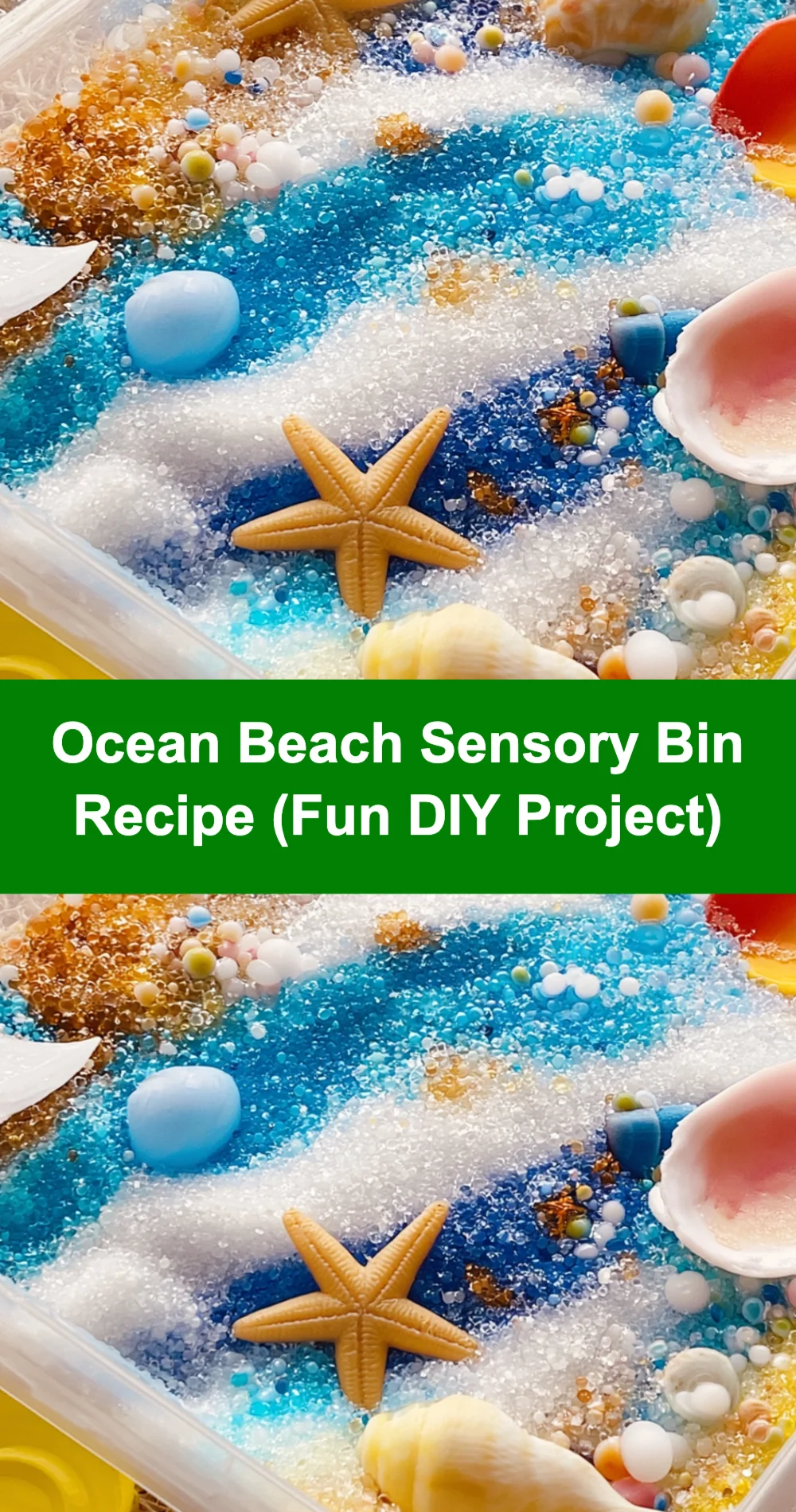 Create an Ocean Beach Sensory Bin: A Fun DIY Project for Kids to Spark Imagination!
